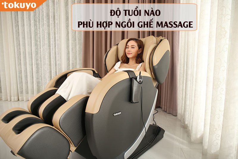 Bạn đã biết độ tuổi nào phù hợp ngồi ghế massage?