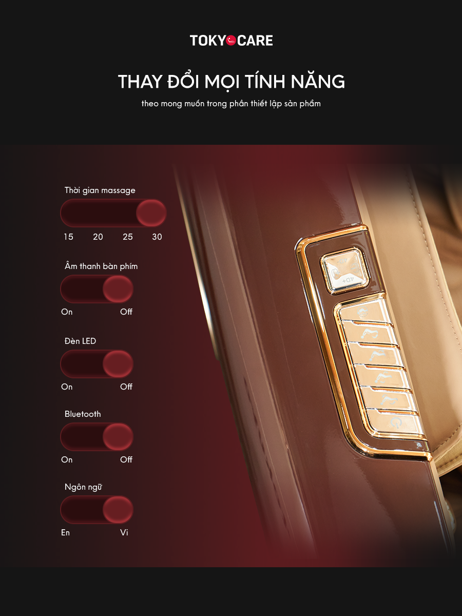 Ghế Massage Hoàng Gia Nhật Bản JC-999