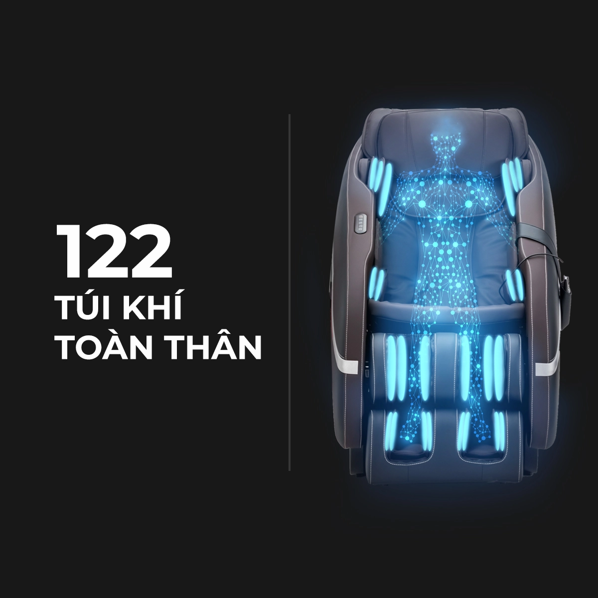 Ghế Massage Nhật Bản JC-3730 (Trưng bày)