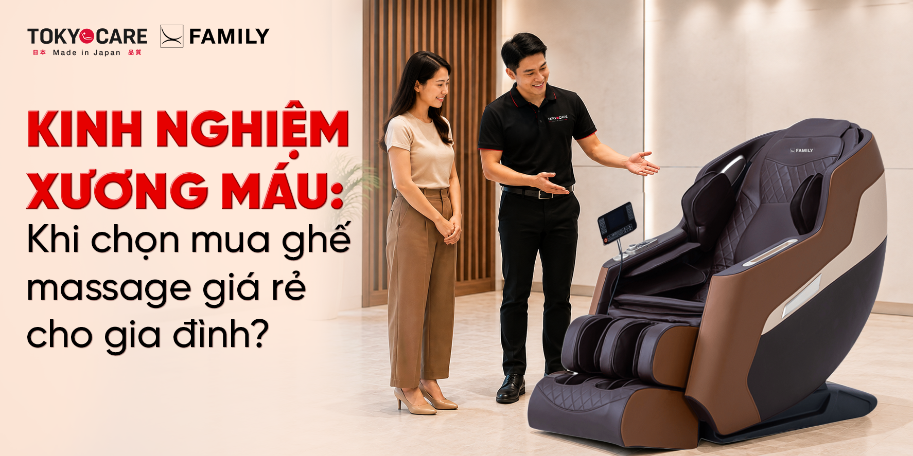 Kinh Nghiệm Xương Máu Khi Mua Ghế Massage Giá Rẻ Hà Nội Cho Gia Đình