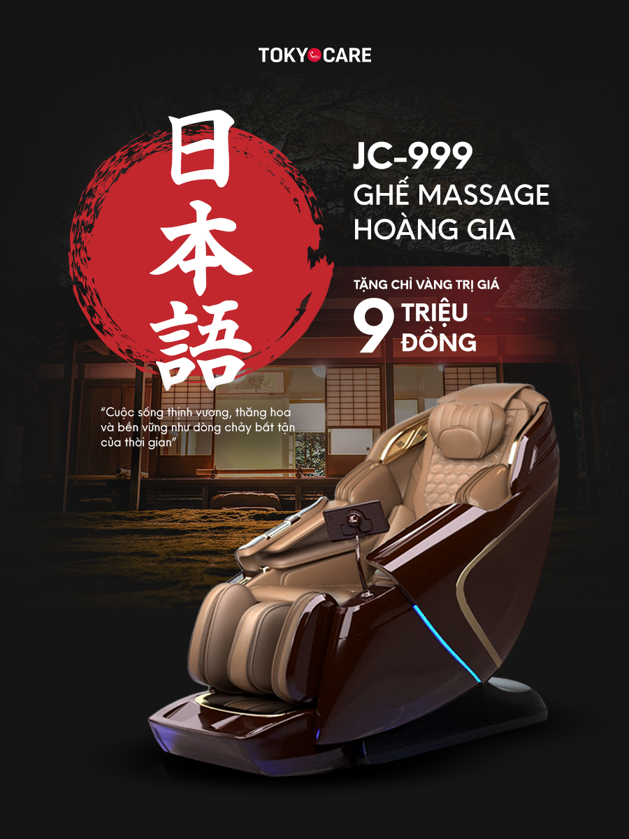 Ghế Massage Hoàng Gia Nhật Bản JC-999
