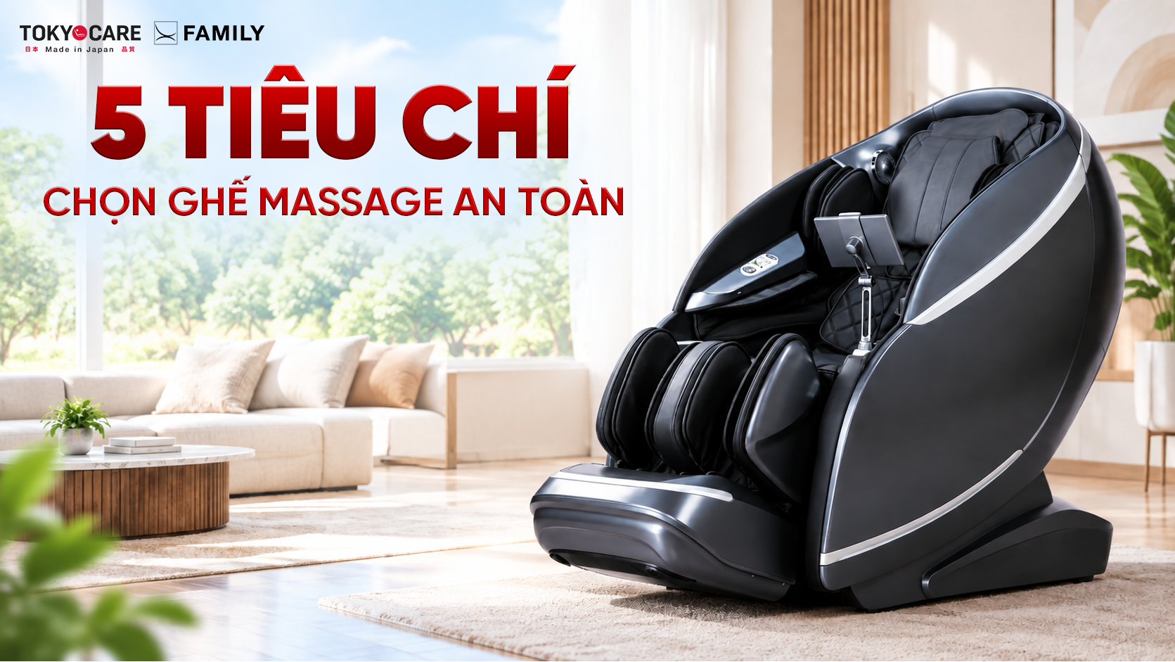 Chọn Ghế Massage Cho Bố Mẹ Ngoài 60 Tuổi: 5 Tiêu Chí Không Thể Bỏ Qua