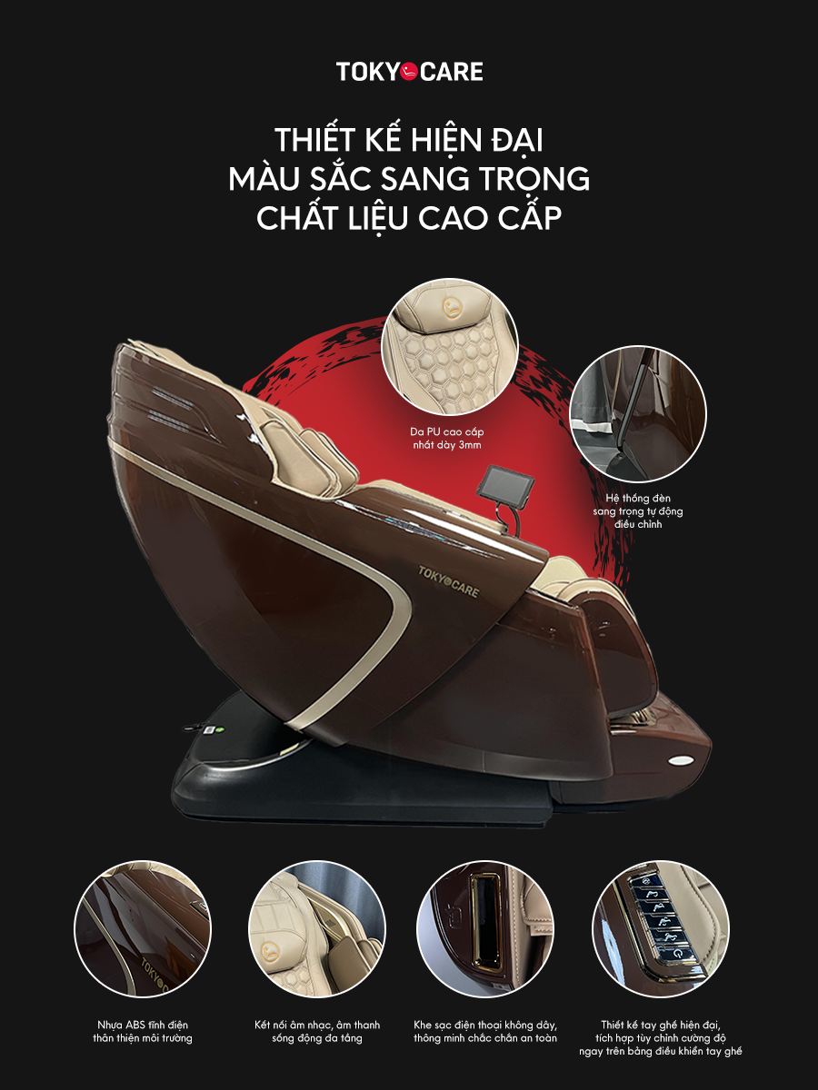 Ghế Massage Hoàng Gia Nhật Bản JC-999