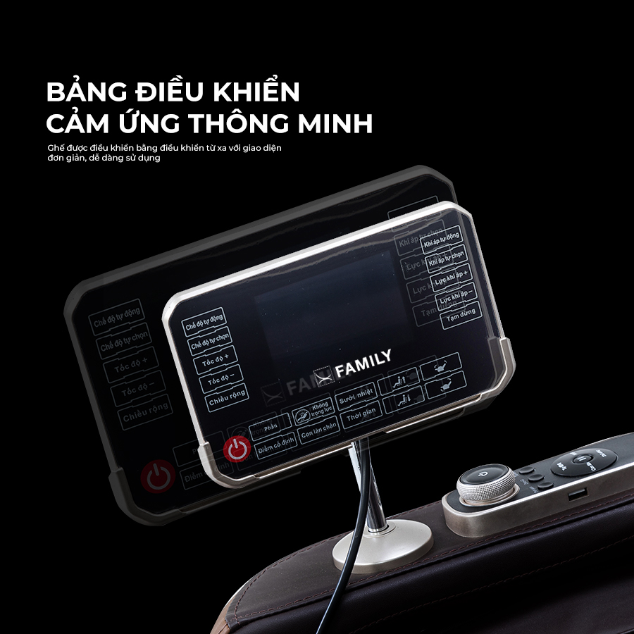 Ghế massage màn hình điều khiển cảm ứng