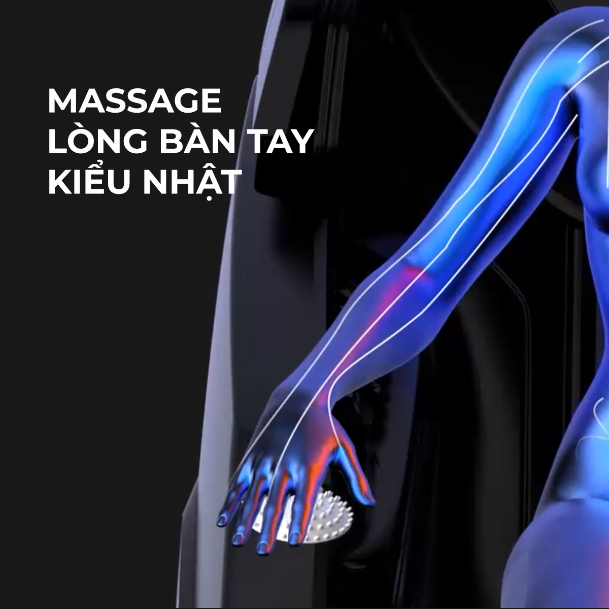 Ghế Massage Nhật Bản JC-3730 (Trưng bày)