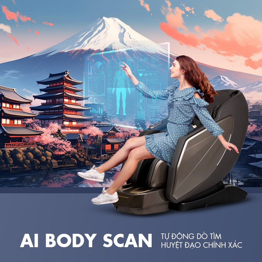 Ghế Massage Family Toàn Thân FC-666