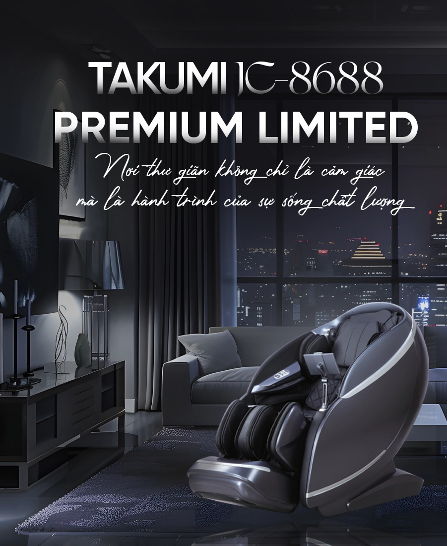 Ghế Massage Tokyo Care JC-8688 Premium Limited (Made in Japan)