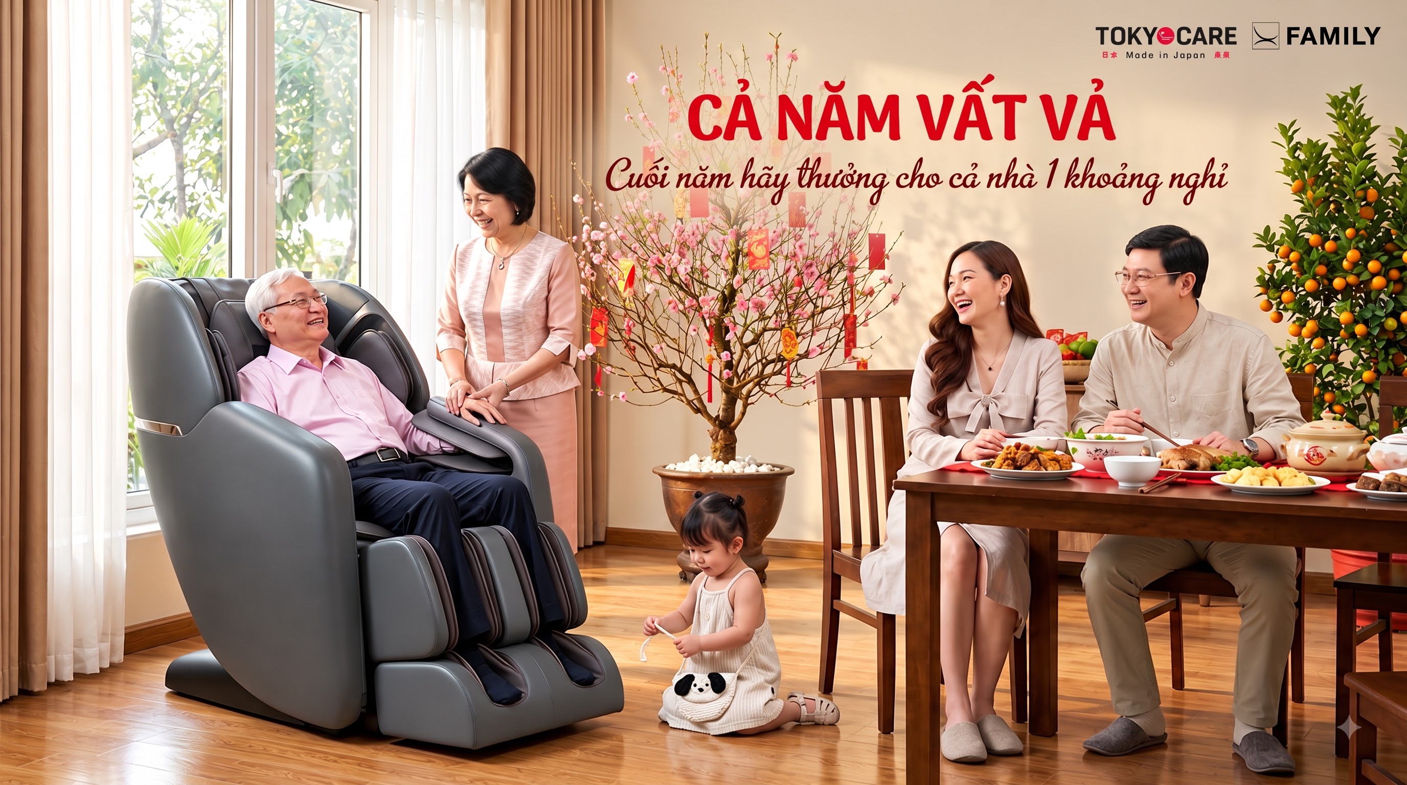 Cả Năm Vất Vả, Cuối Năm Hãy Tự Thưởng Cho Cả Nhà Một Khoảng Nghỉ