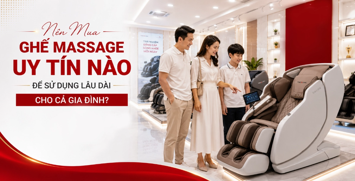 Nên Mua Ghế Massage Uy Tín Nào Để Sử Dụng Lâu Dài Cho Cả Gia Đình?