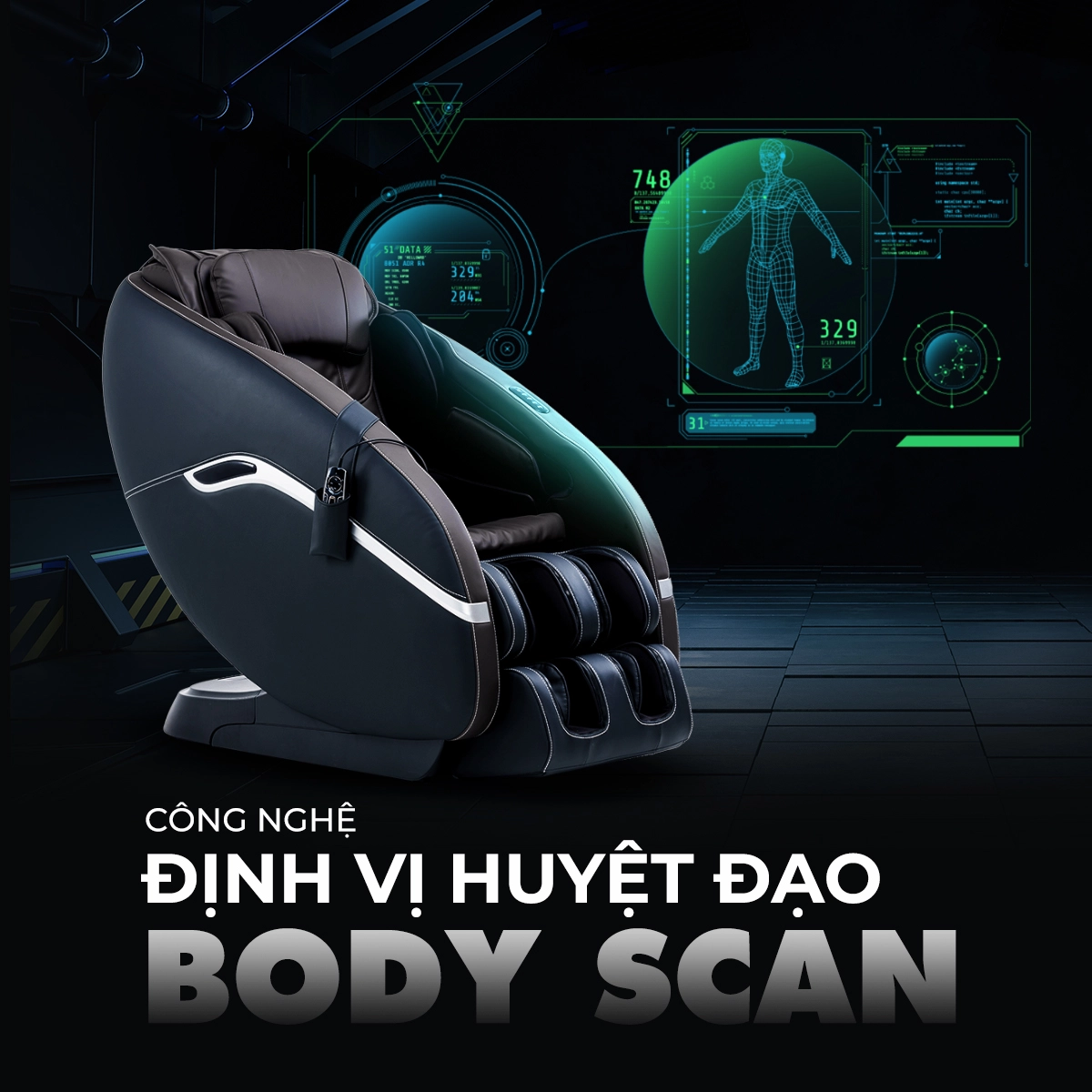 Ghế Massage Nhật Bản JC-3730 (Trưng bày)
