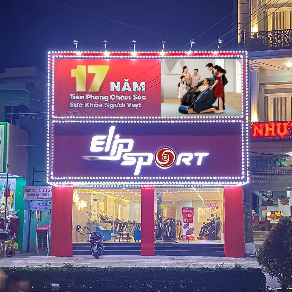 Chi nhánh Elipsport Cà Mau được nhiều khách hàng yêu thích