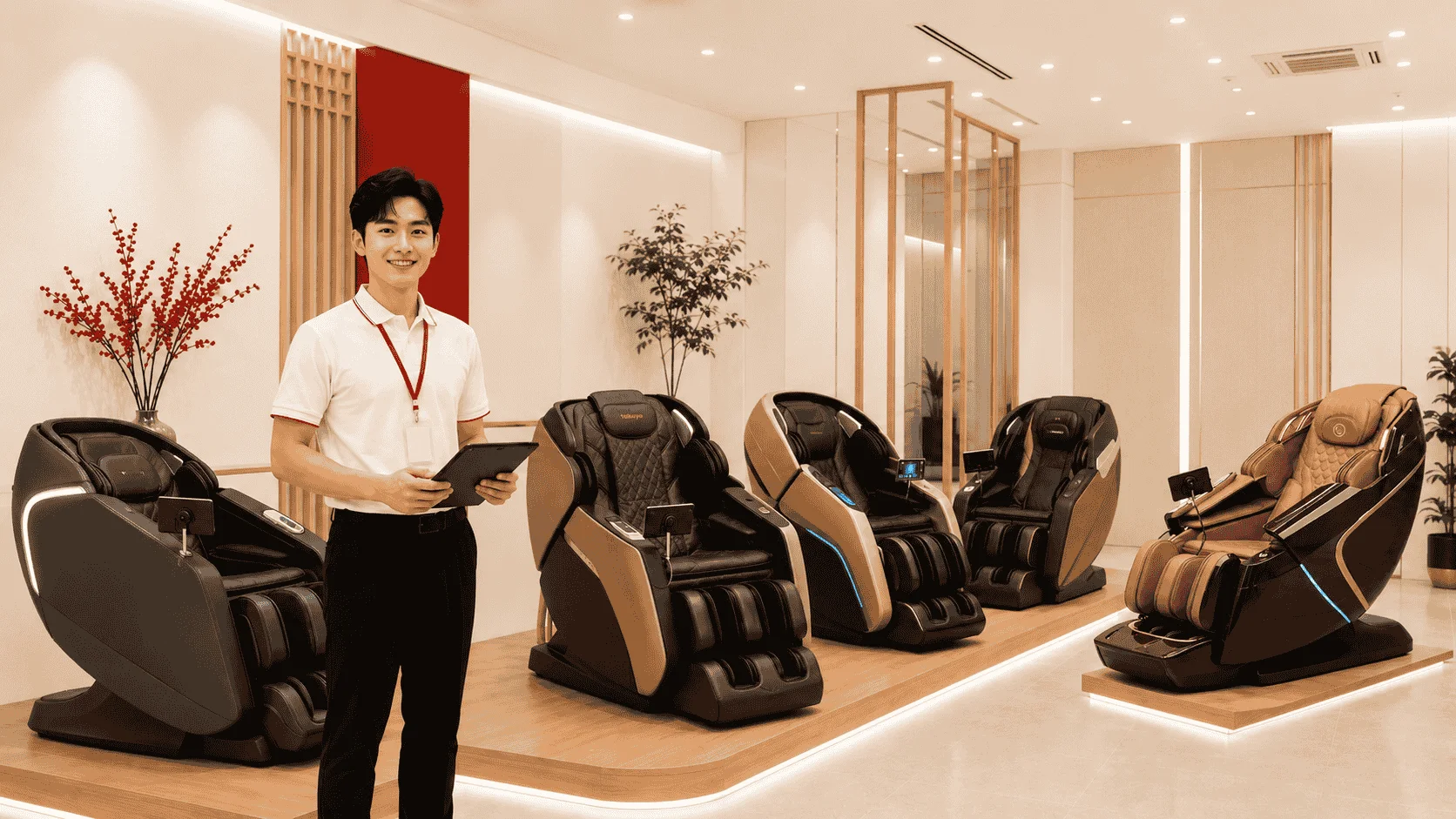 địa chỉ mua ghế massage uy tín