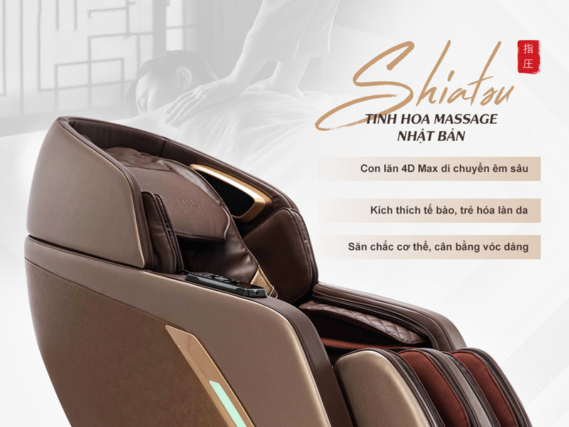 Massage nhấn huyệt shiatsu 