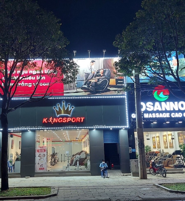 Ghế massage Kingsport Vũng Tàu được nhiều khách hàng yêu thích