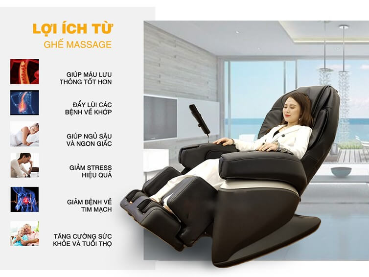 Những lợi ích này giúp bạn đưa ra quyết định có nên mua ghê massage hay không.
