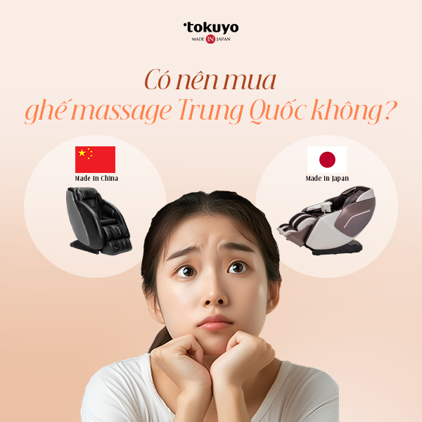 Có nên mua ghế massage Trung Quốc không? Lý do tại sao?