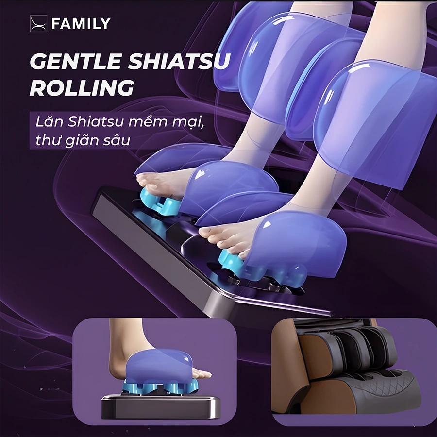 Ghế Massage Family Toàn Thân FC-399