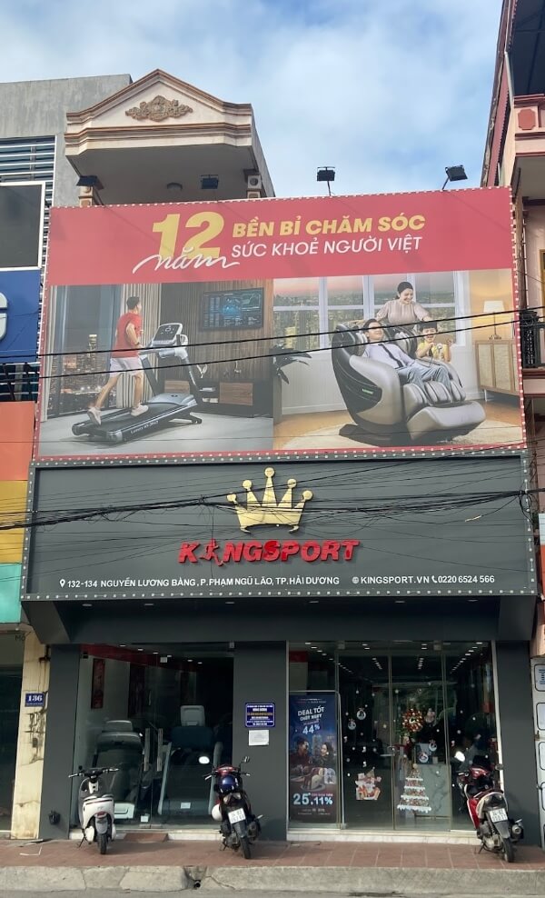 Chi nhánh ghế massage Kingsport tại Hải Dương