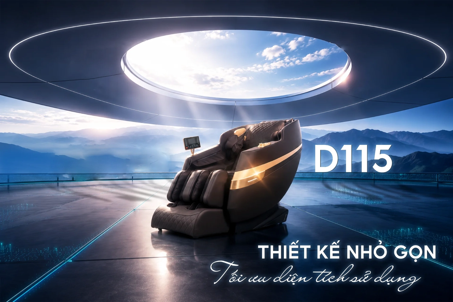 D115 Thiết kế nhỏ gọn