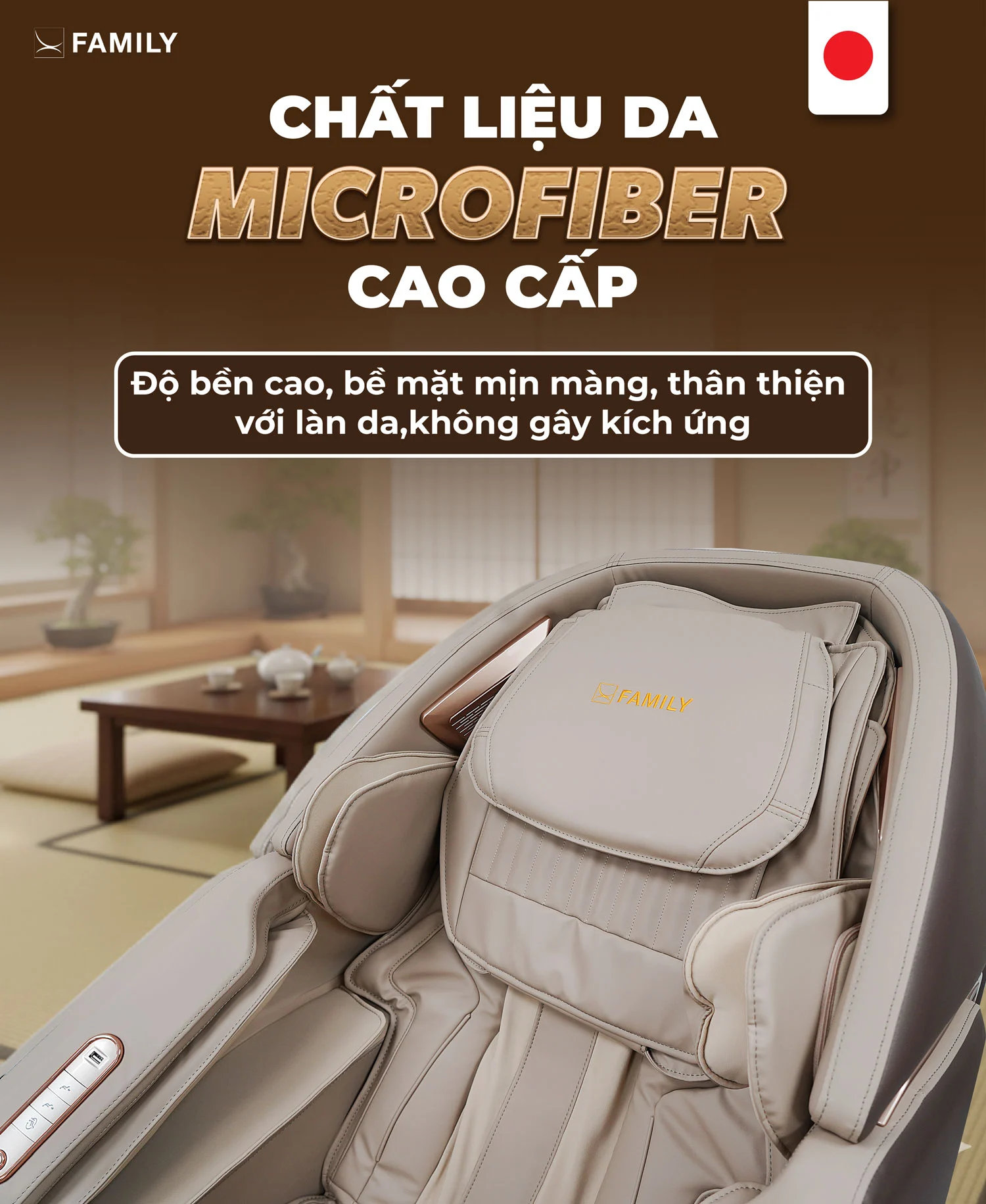 Ghế Massage Trị Liệu Toàn Thân Family FC-889