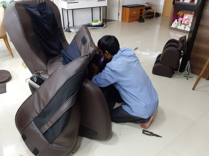 Dấu hiệu cần thay thế linh kiện ghế massage