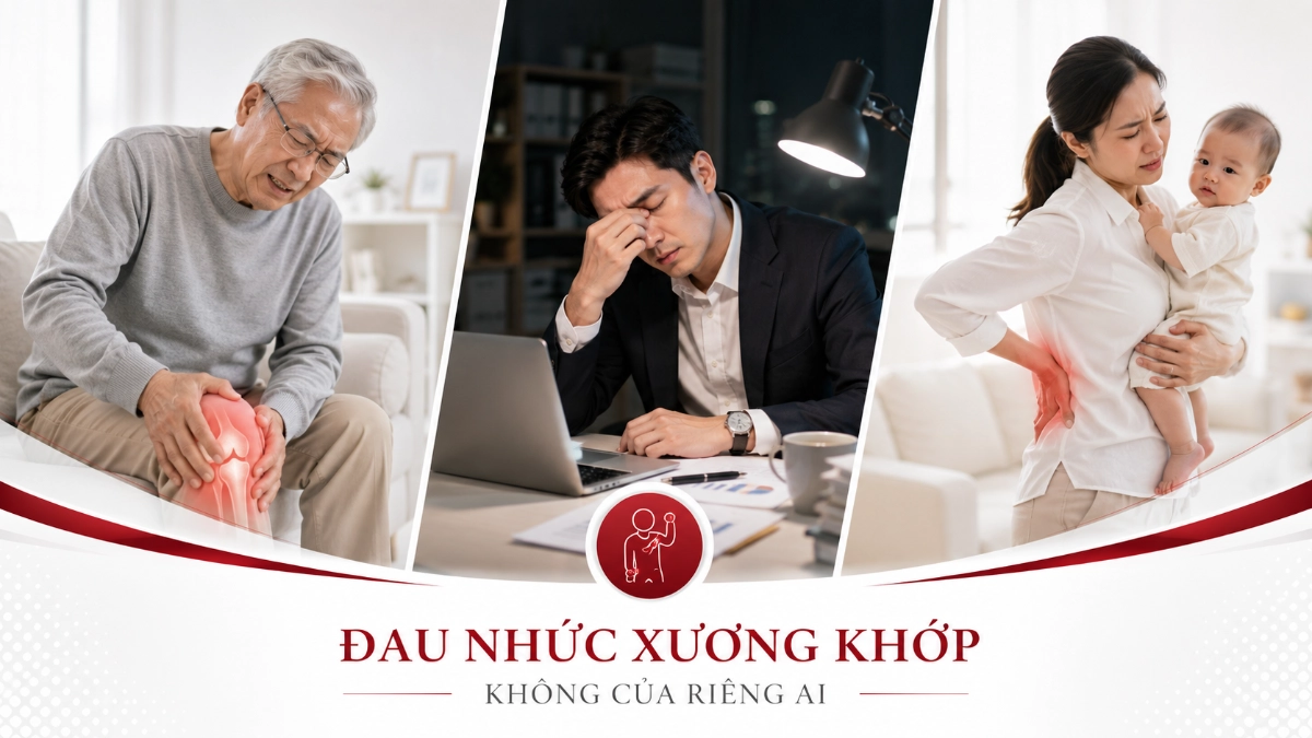 Đau nhức xương khớp