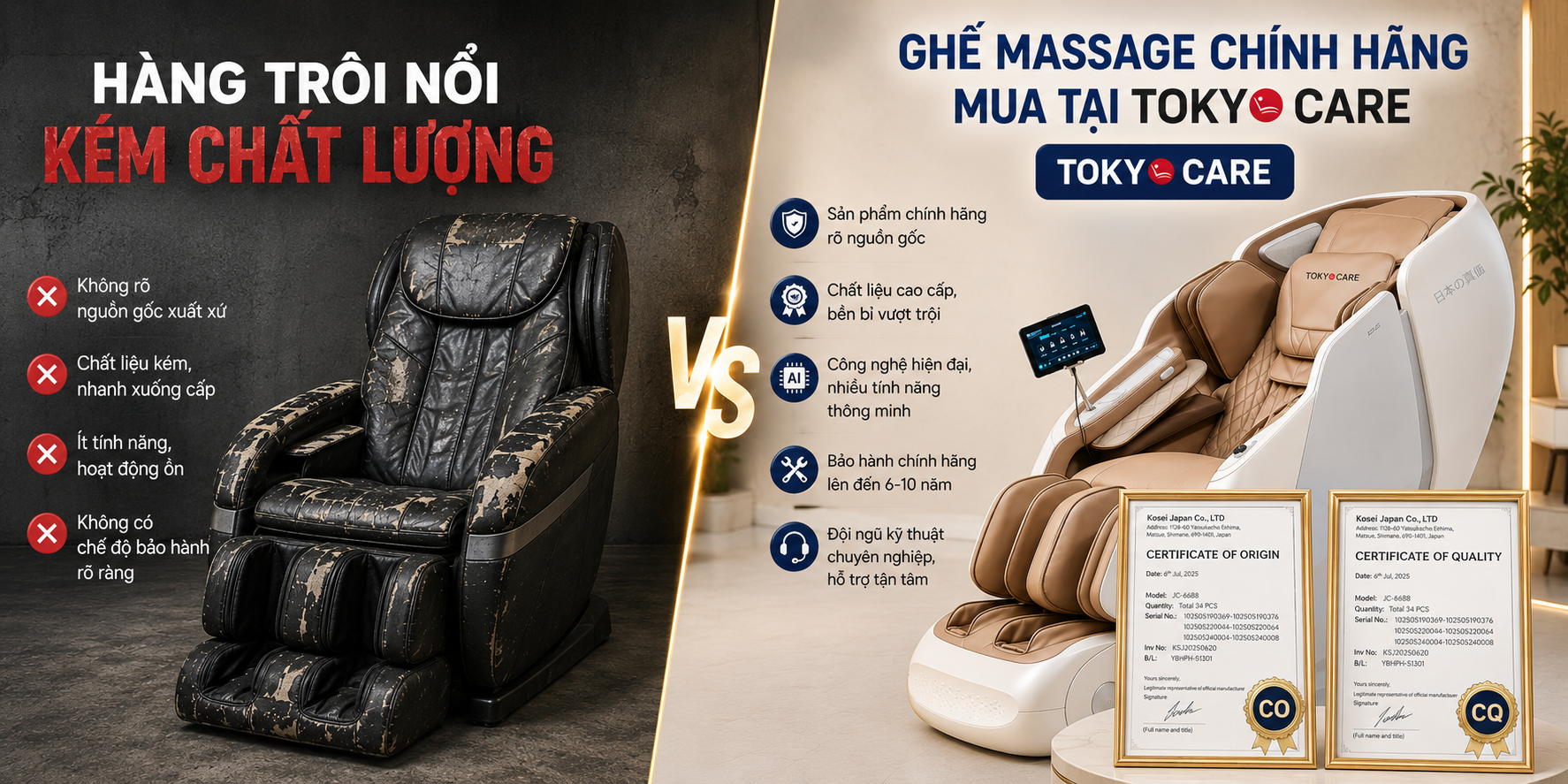 Thương hiệu uy tín nguồn gốc rõ ràng
