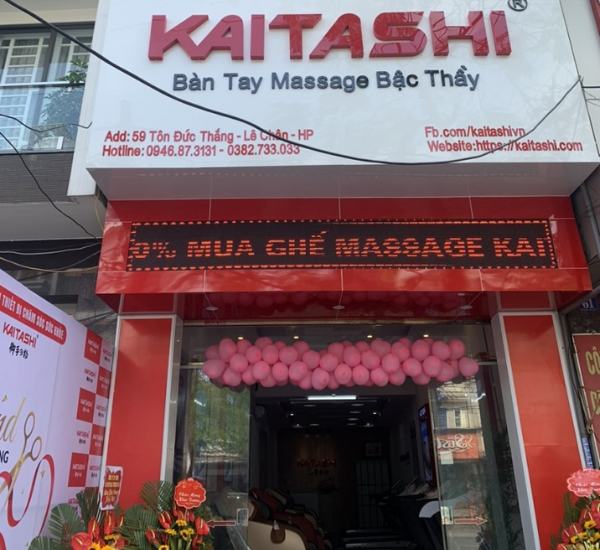 Mua ghế massage Kaitashi tại Hải Phòng