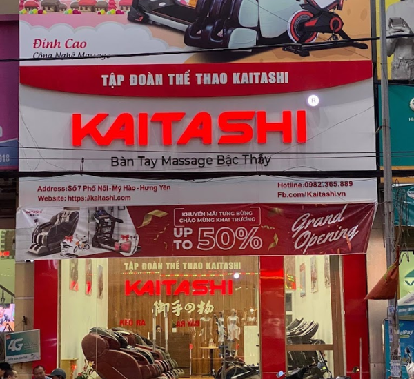 Mua ghế massage Kaitashi tại Hưng Yên