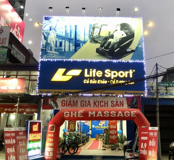 Mua ghế massage Lifesport tại Nam Định