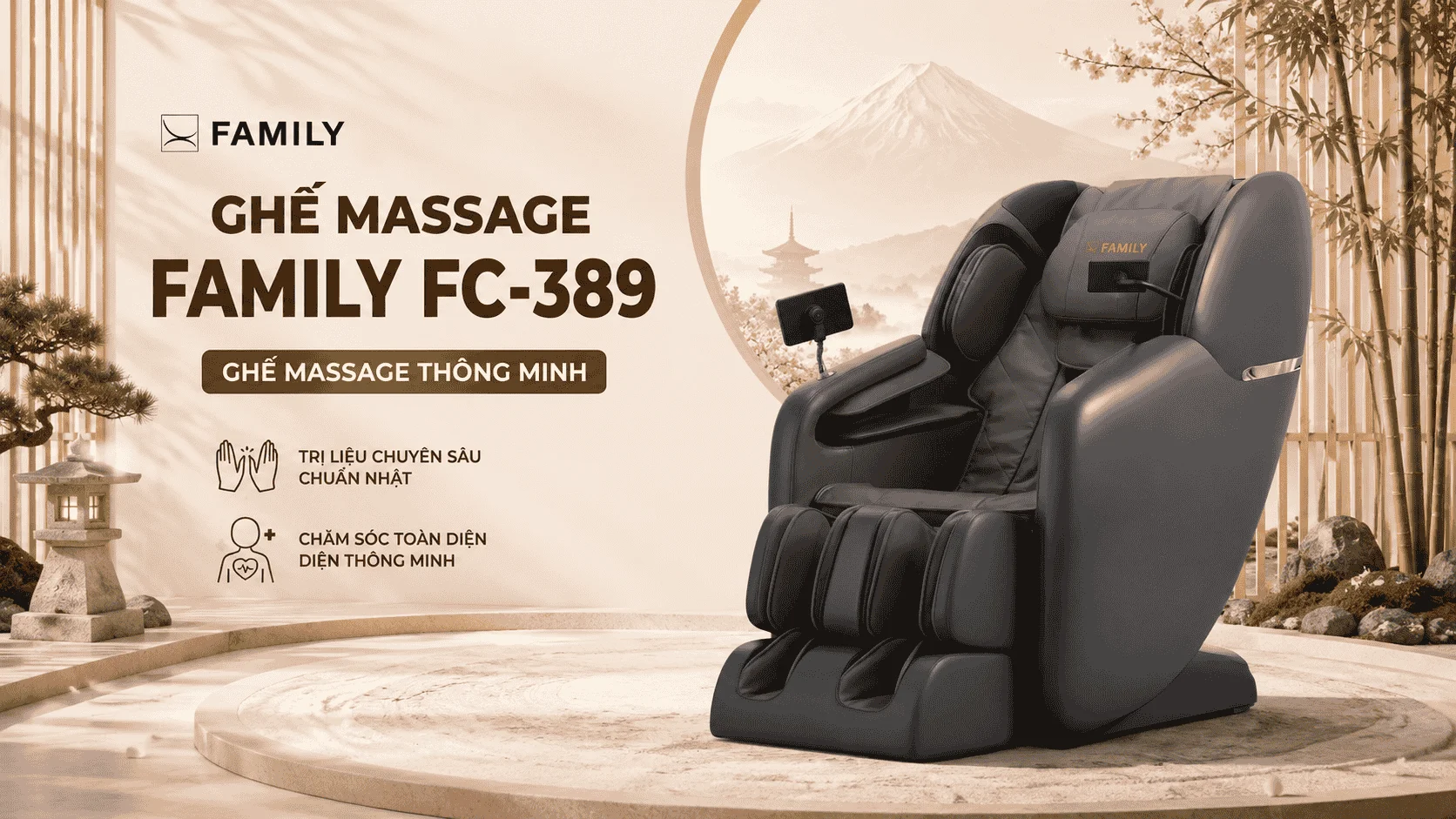 Ghế massage thông minh FC 389