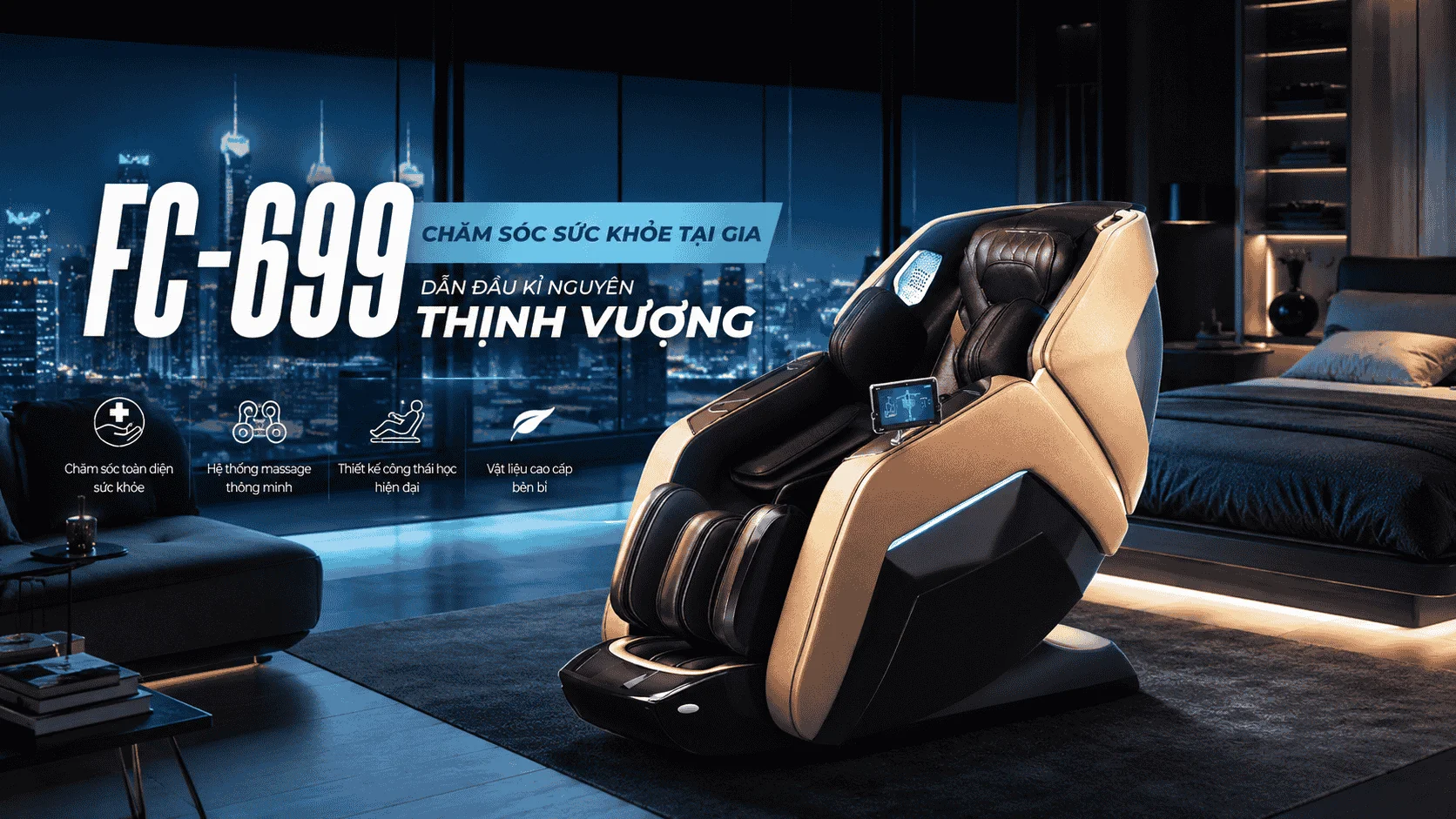 Ghế massage trị liệu FC 699