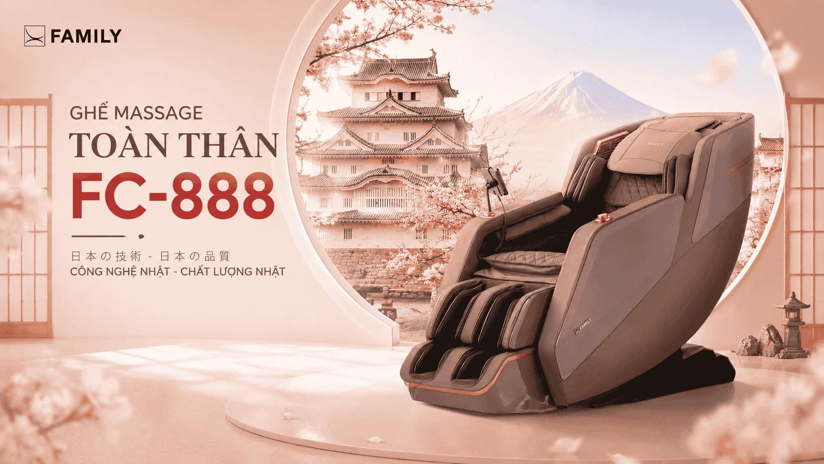 Ghế massage toàn thân FC 888