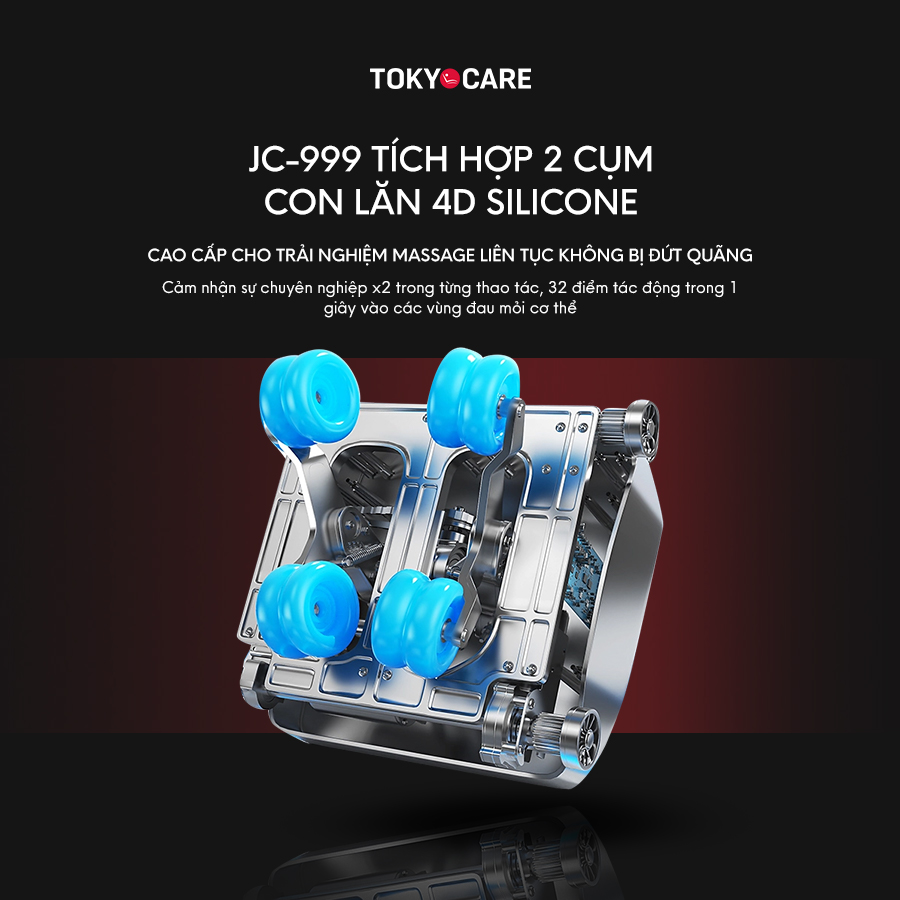 Ghế Massage Hoàng Gia JC-999 (Made in Japan)