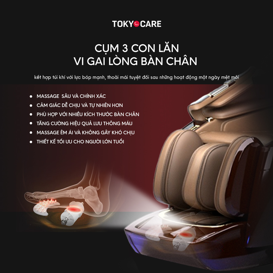 Ghế Massage Hoàng Gia JC-999 (Made in Japan)