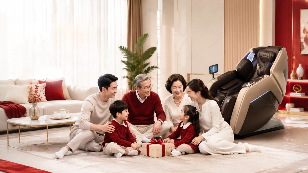 Ghế massage cho gia đình