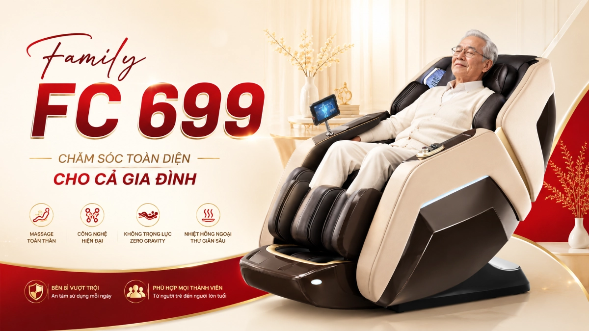 Ghế massage cho người già FC699