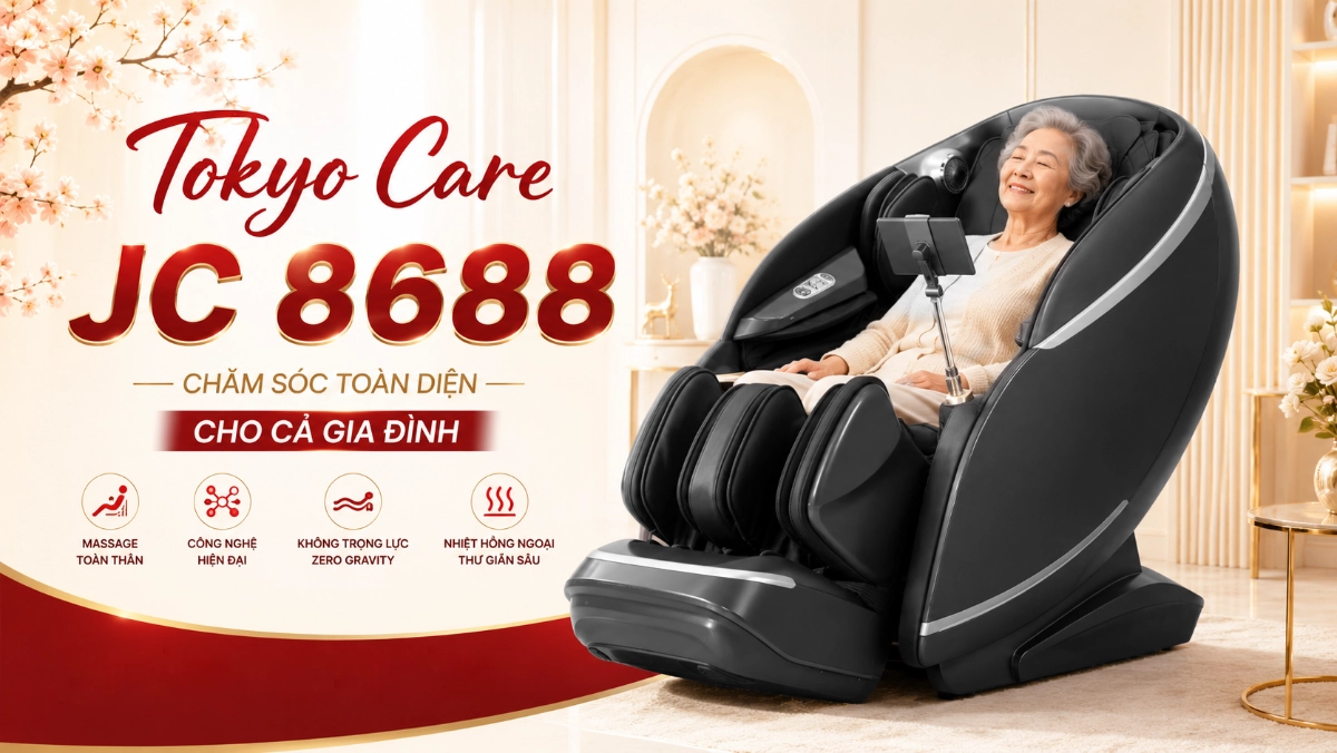 Ghế massage cho người già JC 8688