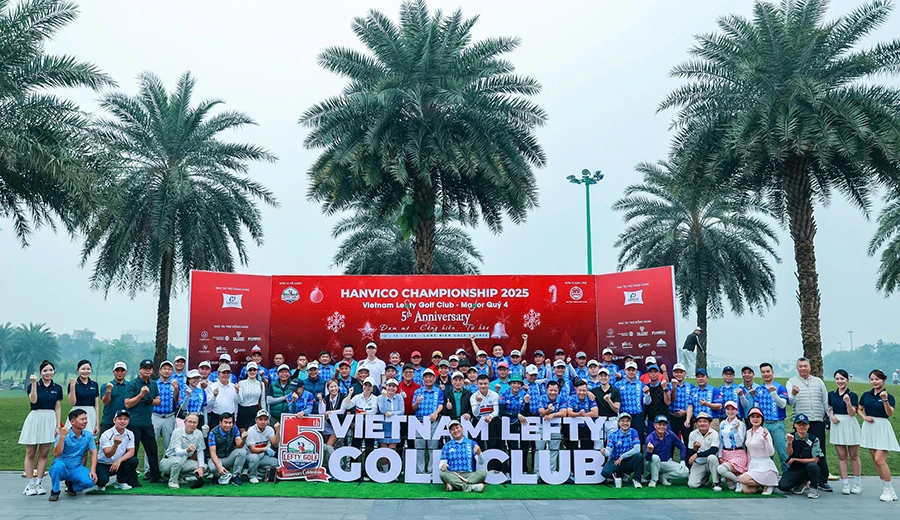 GHẾ MASSAGE FAMILY ĐỒNG HÀNH VIETNAM LEFTY GOLF CLUB MAJOR – CHAMPIONSHIP 2025
