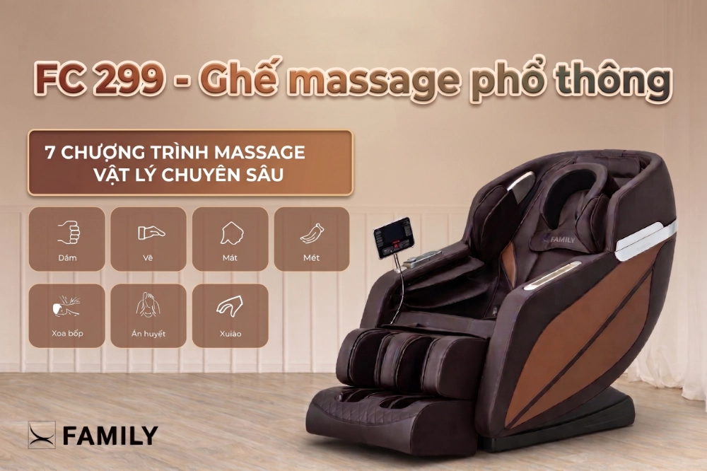 Ghế massage phổ thông FC 299