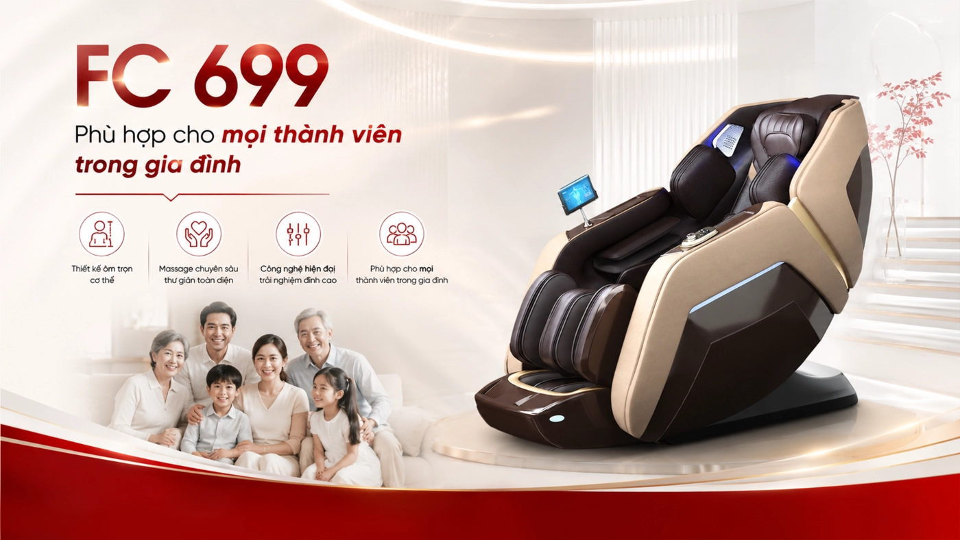 Ghế massage Family FC 699