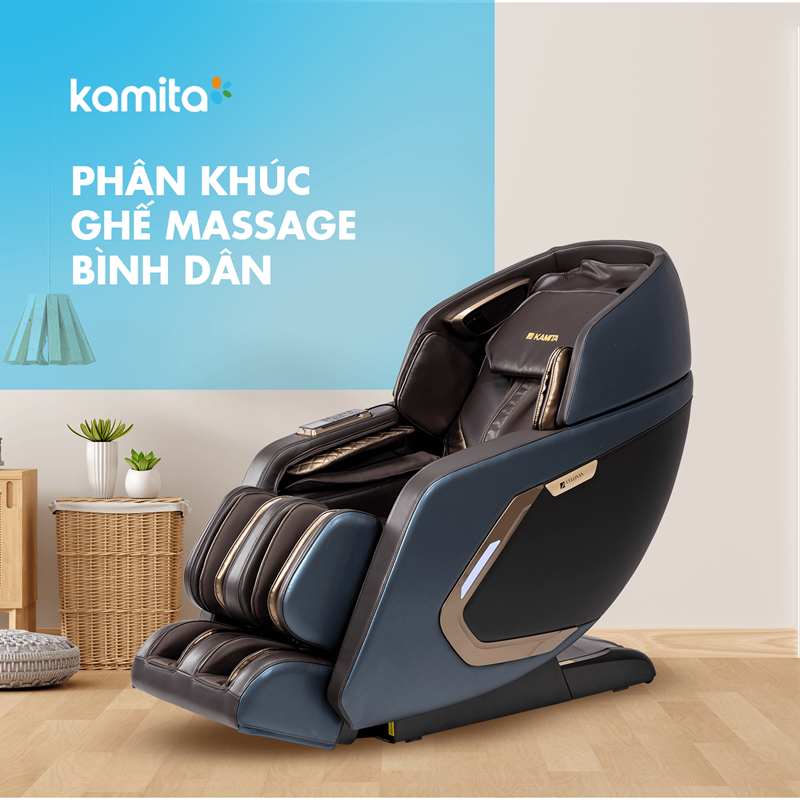 Ghế massage Kamita phân khúc bình dân