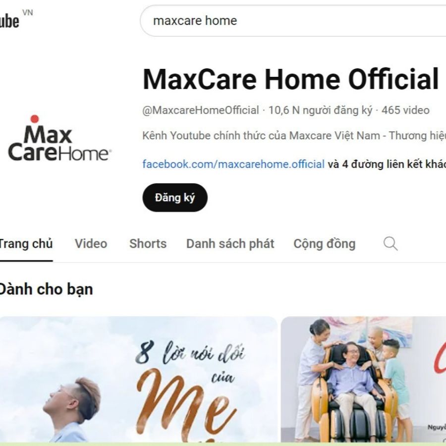 Đánh giá ghế massage MaxCare trên youtube