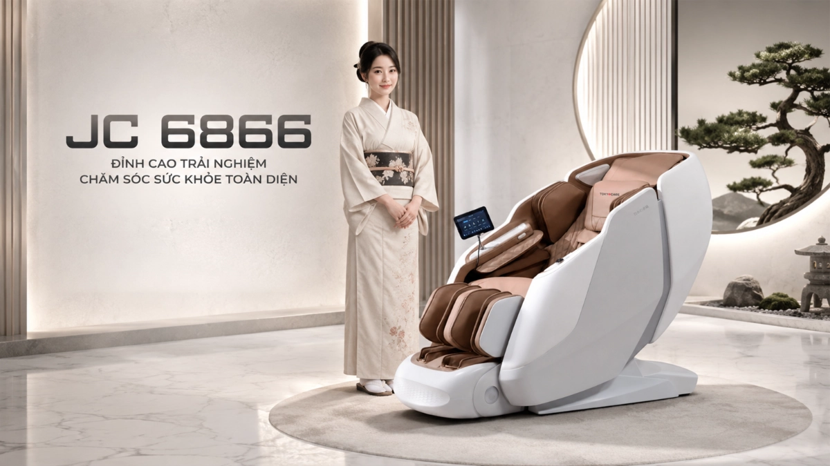 Ghế massage Nhật Bản JC 6866