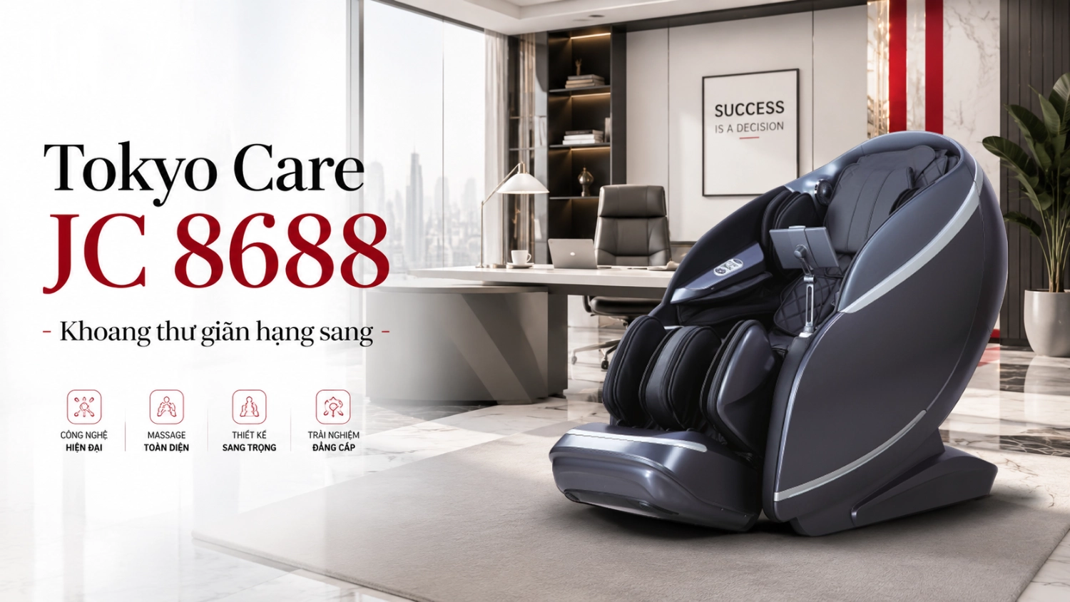 Ghế massage Tokyo Care JC 8688
