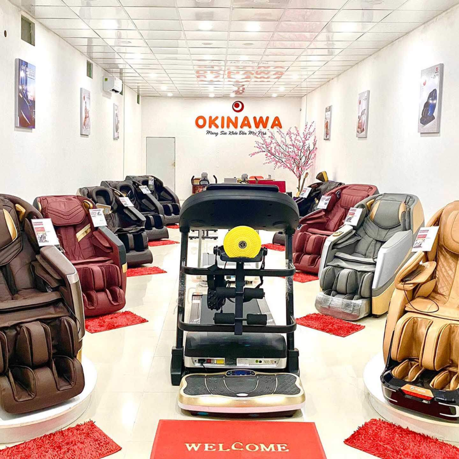 Thương hiệu ghế massage Okinawa