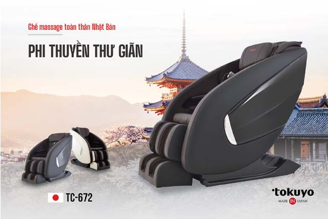 ghế massage toàn thân tc672