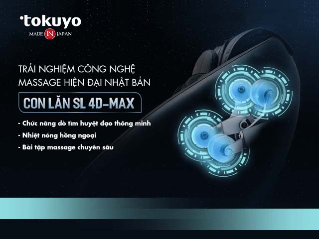 ghe massage tokuyo cong nghe hien dai