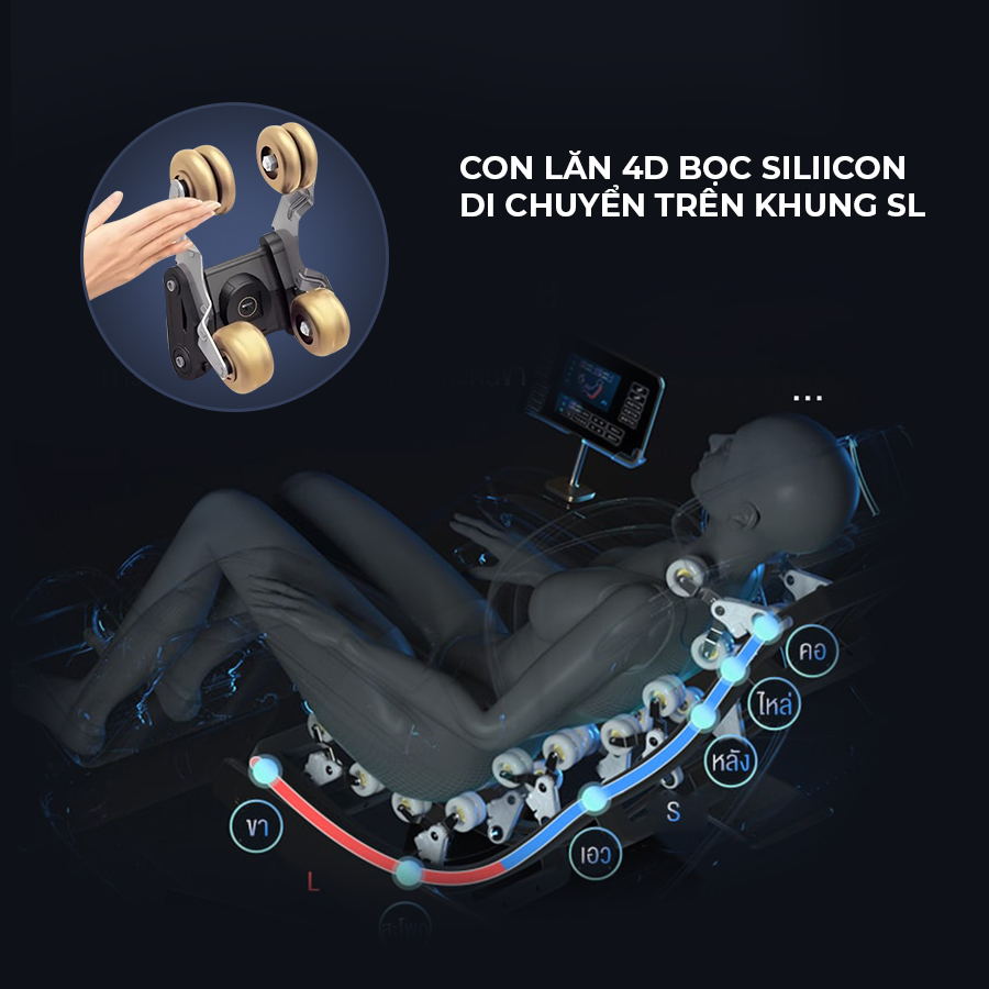 Ghế massage Tokuyo TC-698