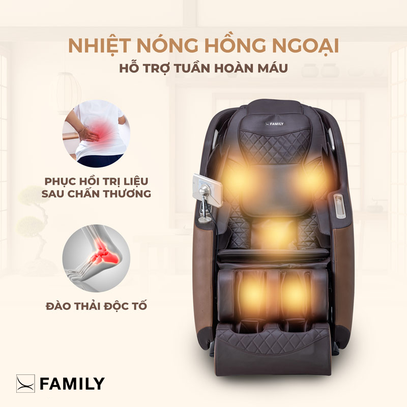 Ghế Massage Family Toàn Thân FC-399